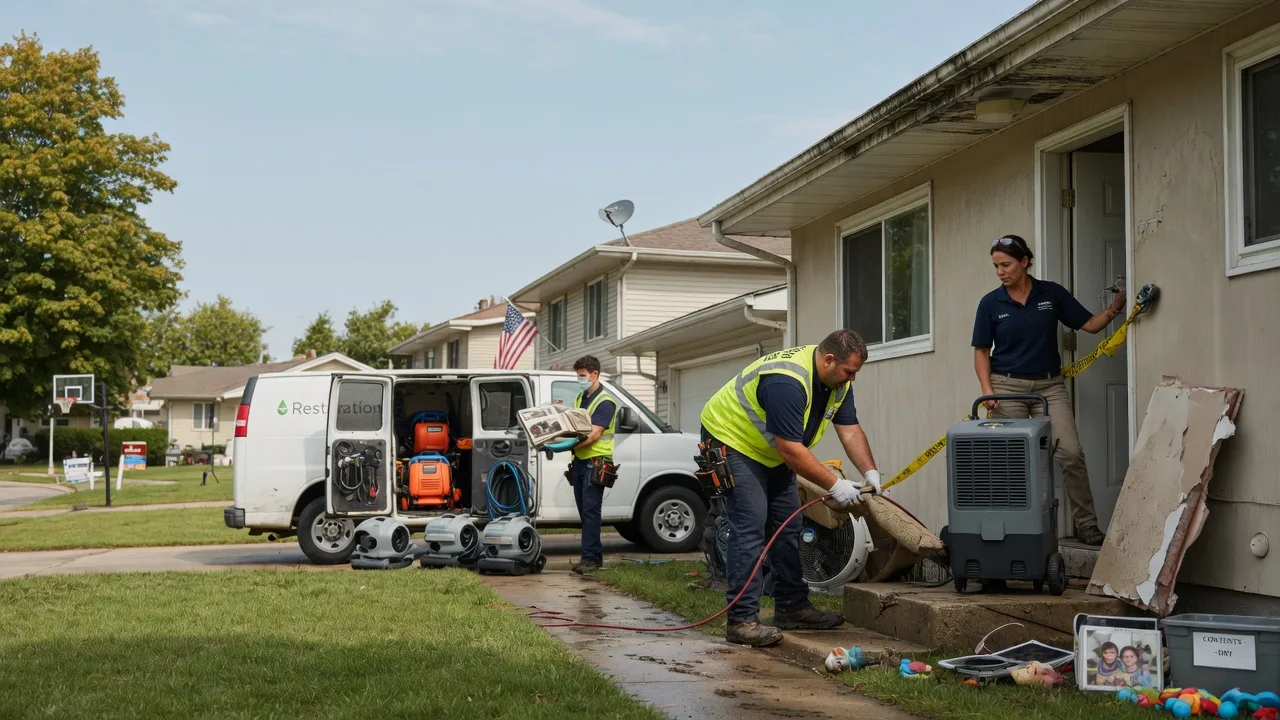 Water Damage Restoration in Custer City, PA near me